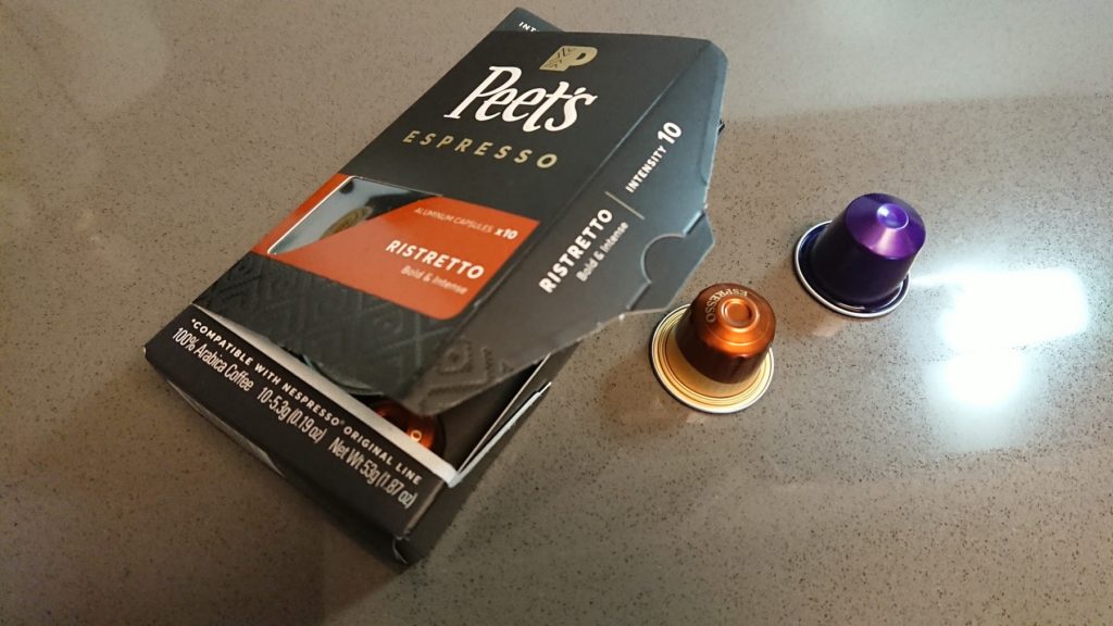 ピーツカプセルコーヒー